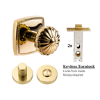 The Emsbury — Fluted Knob