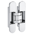 Concealed Brass Recessed Hinge — 5.31" × 1.10"