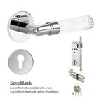 The Versailles — Fluted Acrylic Handle