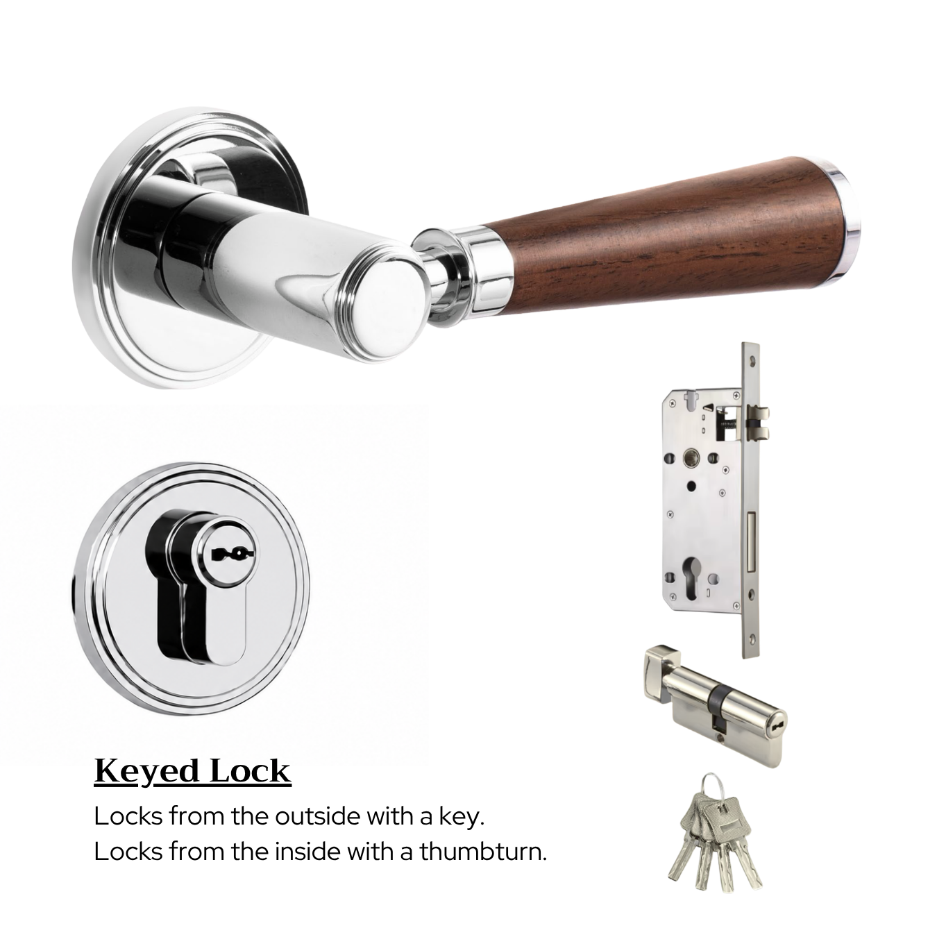 The Balmoral — Rosewood Handle