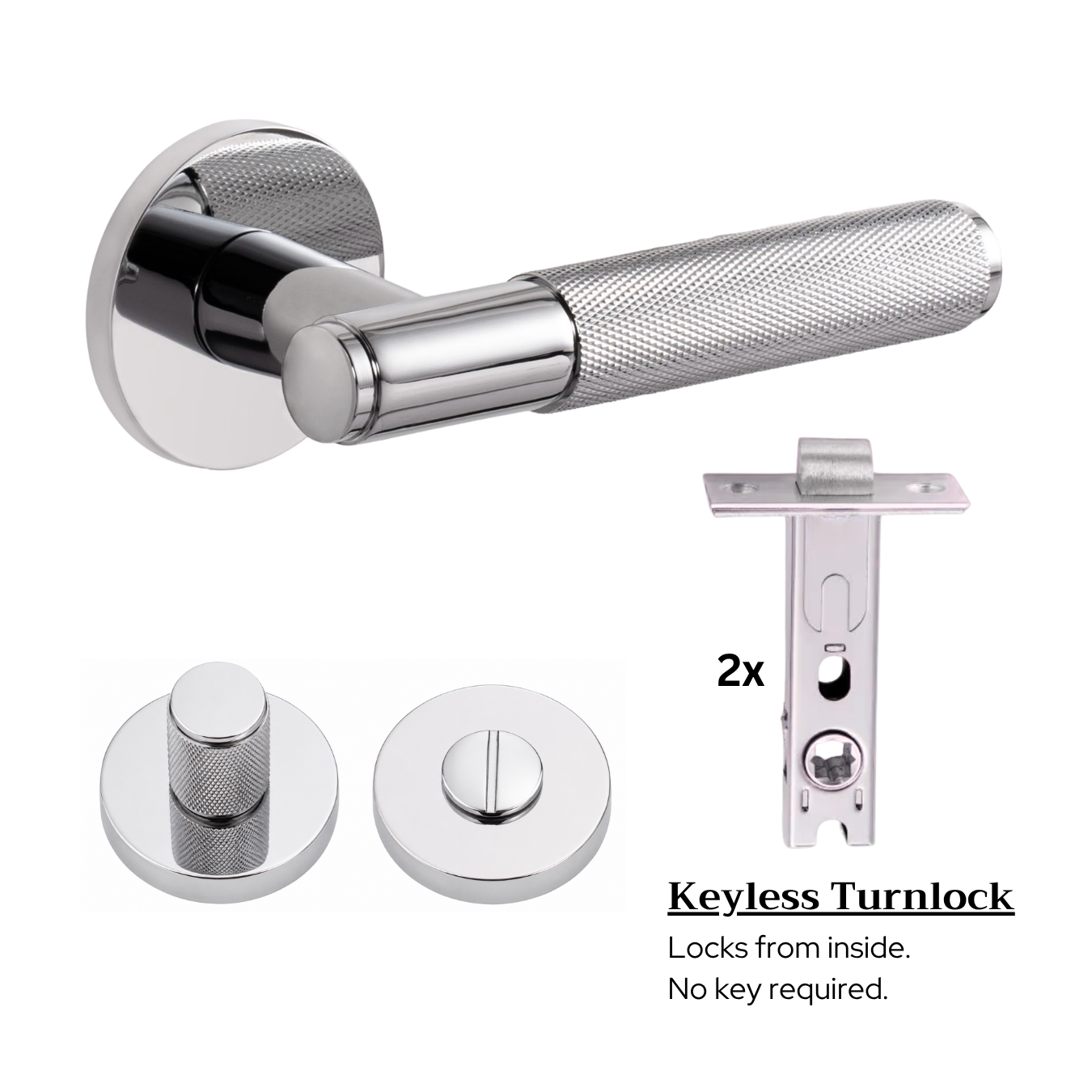 The Laurent — Knurled Handle