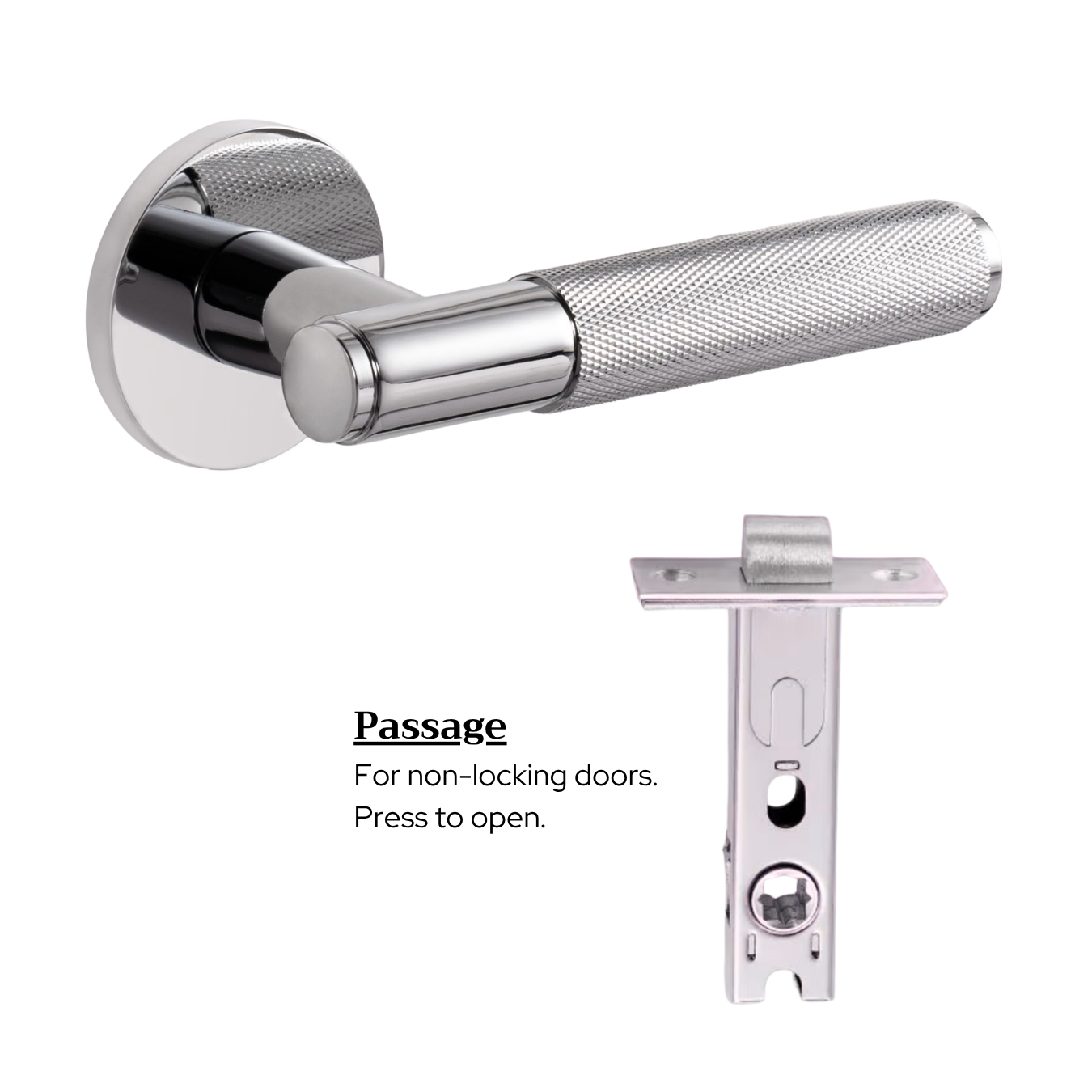 The Laurent — Knurled Handle