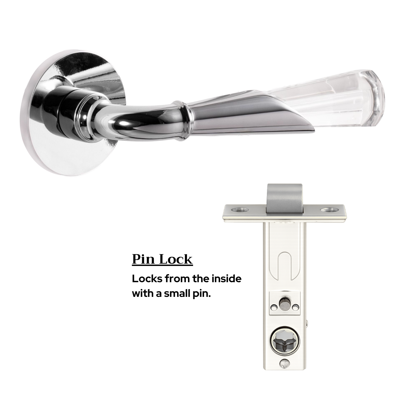 The Marseille — Clear Acrylic Handle