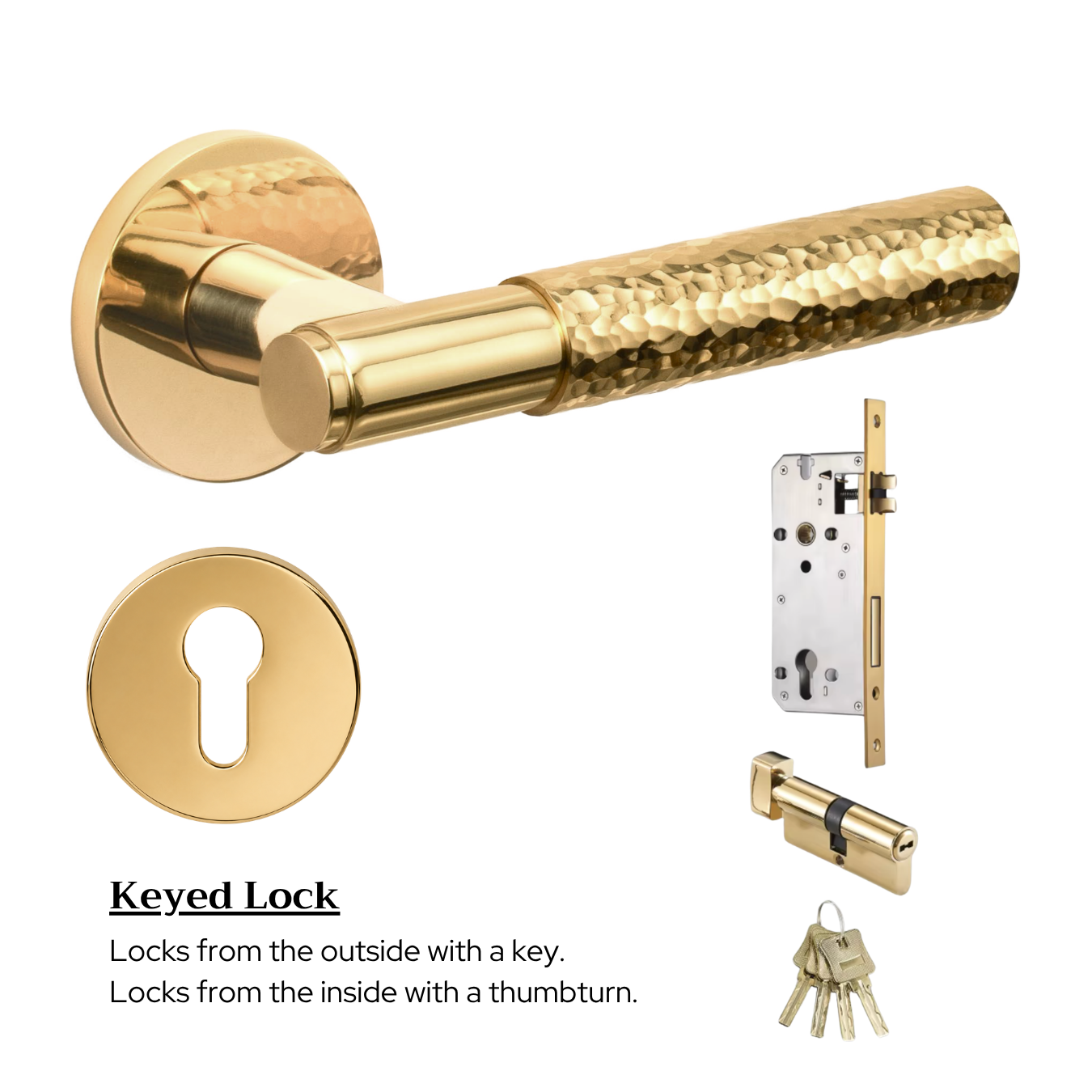 The Siena – Hammered Handle
