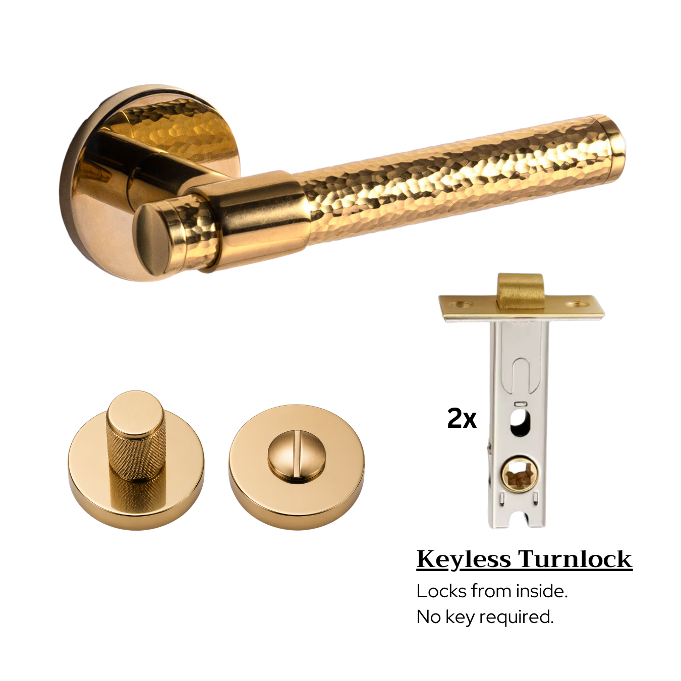 The Ferrara — Hammered Handle