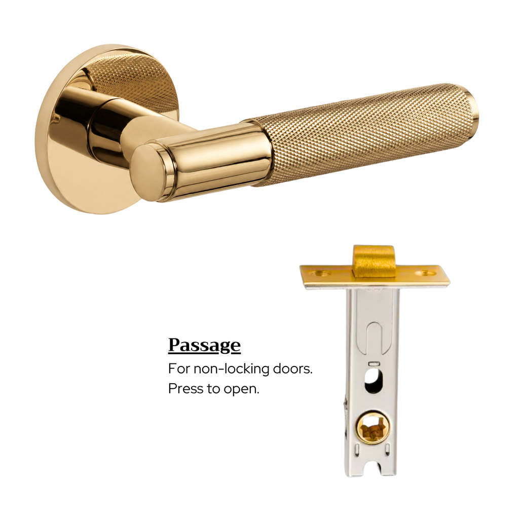 The Laurent — Knurled Handle