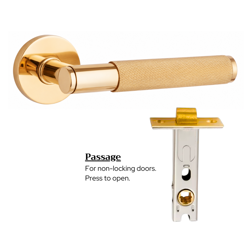 The Laurent Studio — Knurled Handle Set