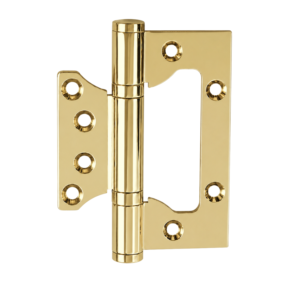 Butterfly Brass Hinge — 4.33" × 3.07"