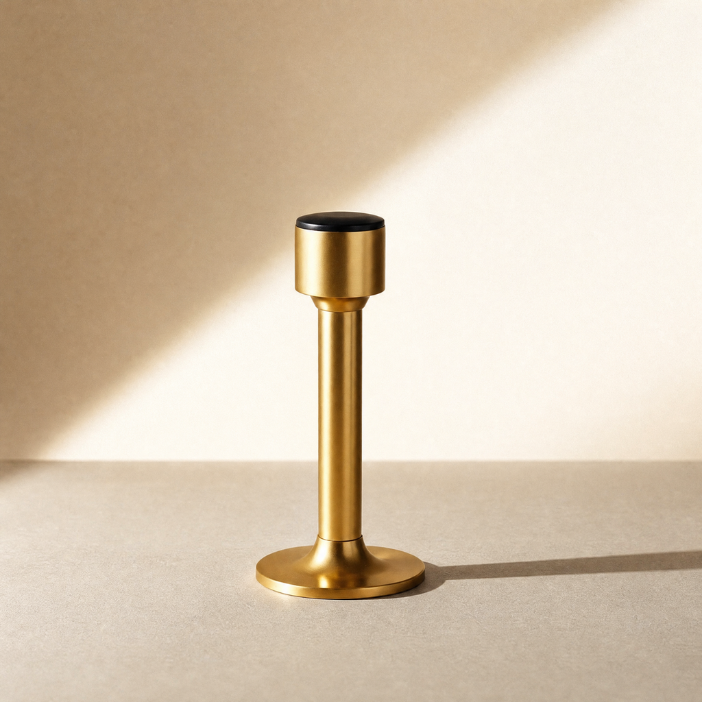 Column Brass Door Stop