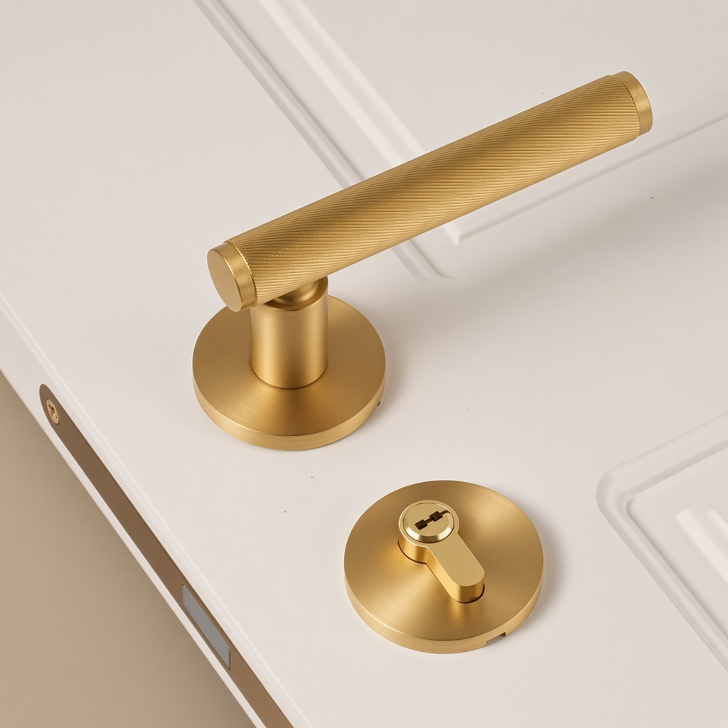 The Brighton — Spiral Reeded Handle Set