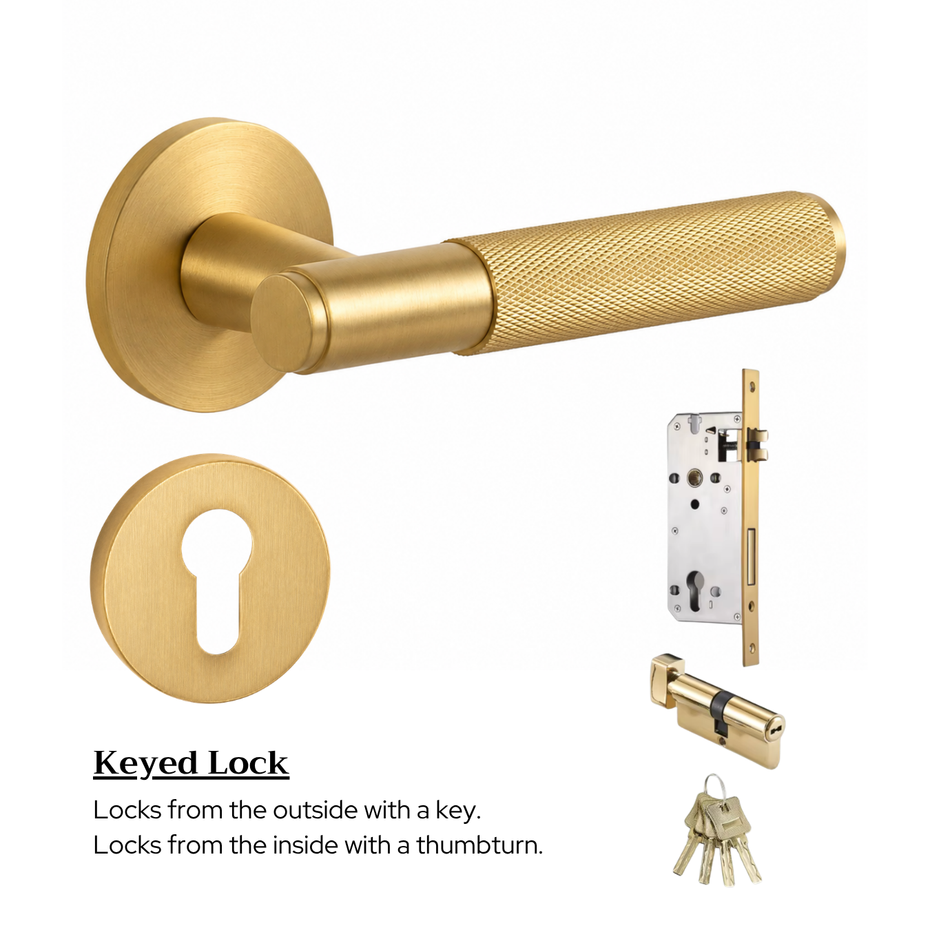 The Laurent — Knurled Handle