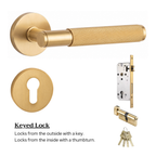 The Laurent Studio — Knurled Handle Set