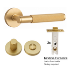 The Laurent Studio — Knurled Handle Set