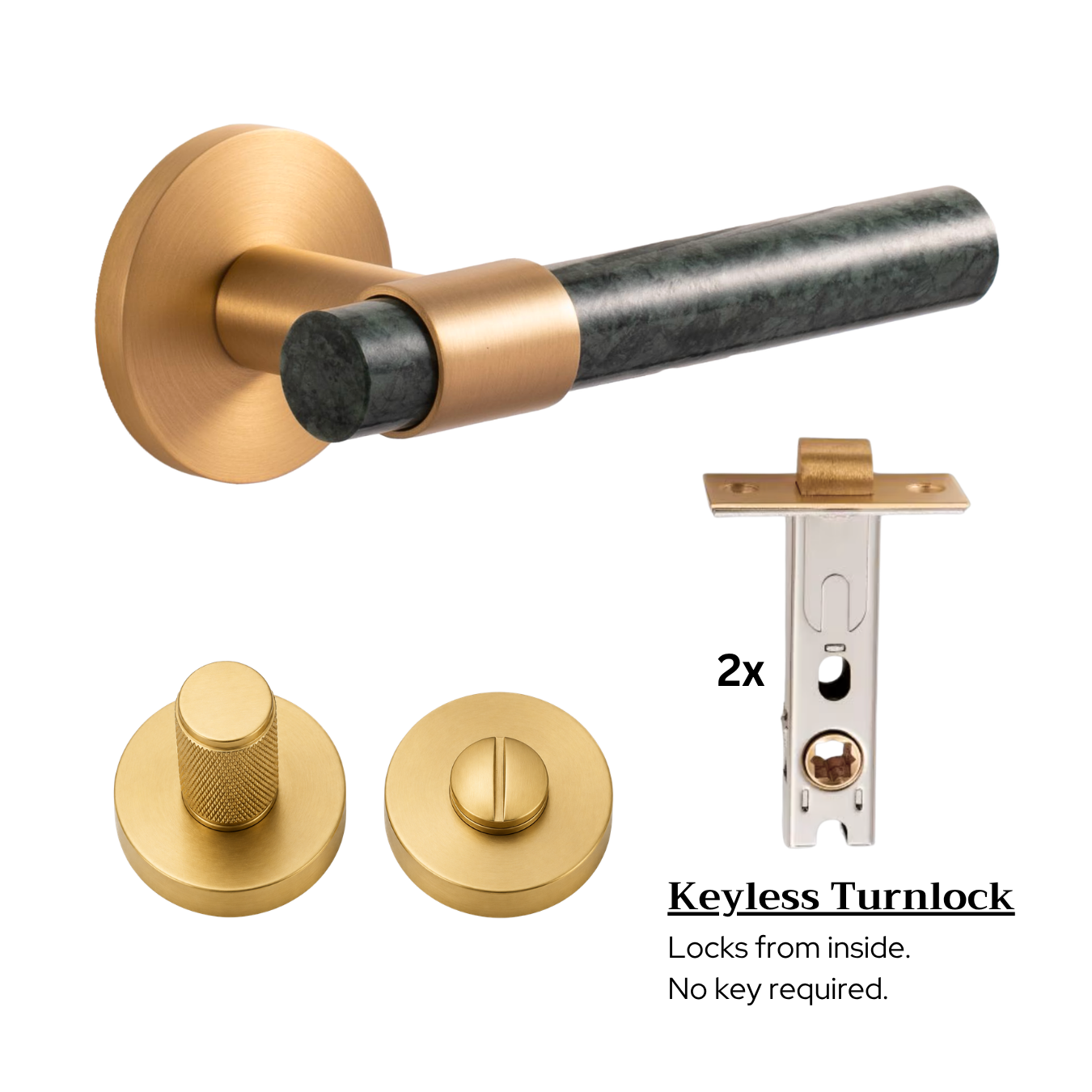 The Como — Marble Bar Handle