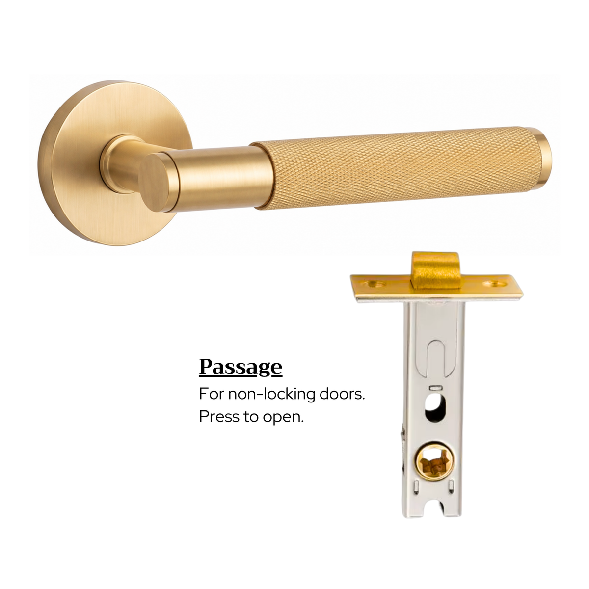 The Laurent Studio — Knurled Handle Set