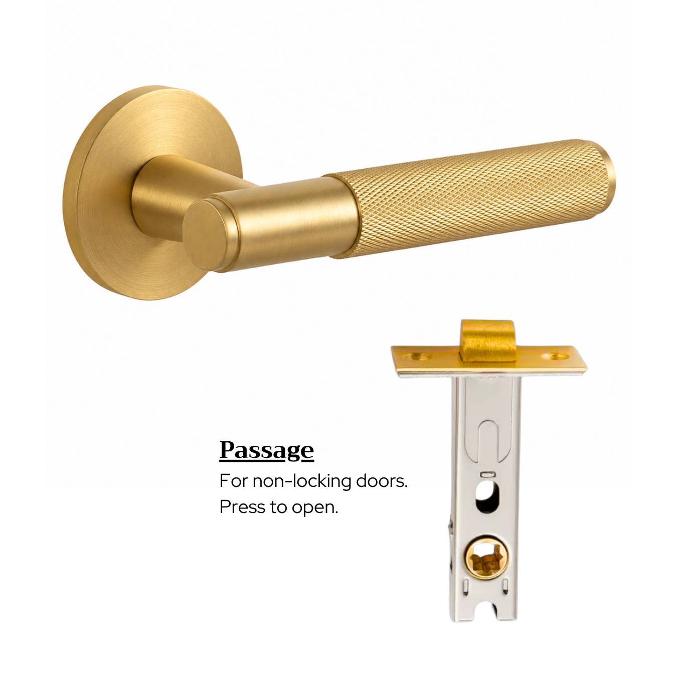 The Laurent — Knurled Handle