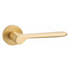 The Cannes — Smooth Solid Brass Handle Set