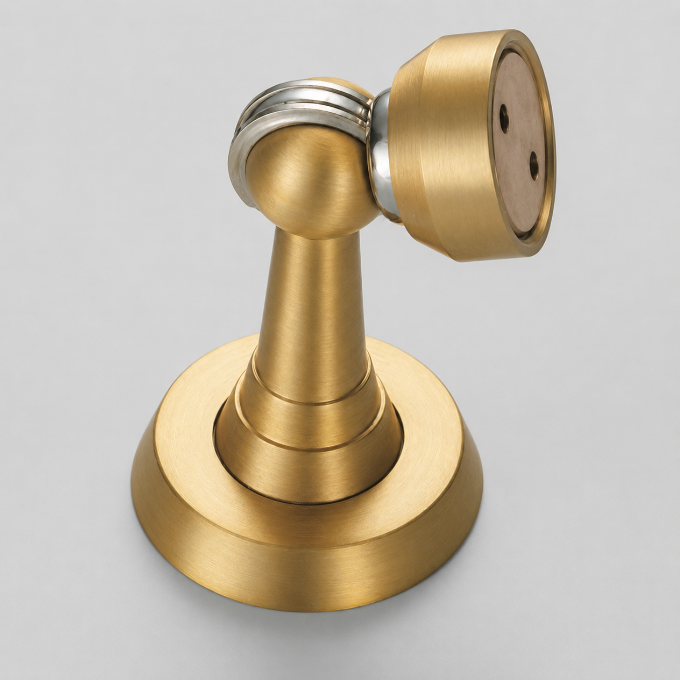 Magnetic Brass Pedestal Door Stop