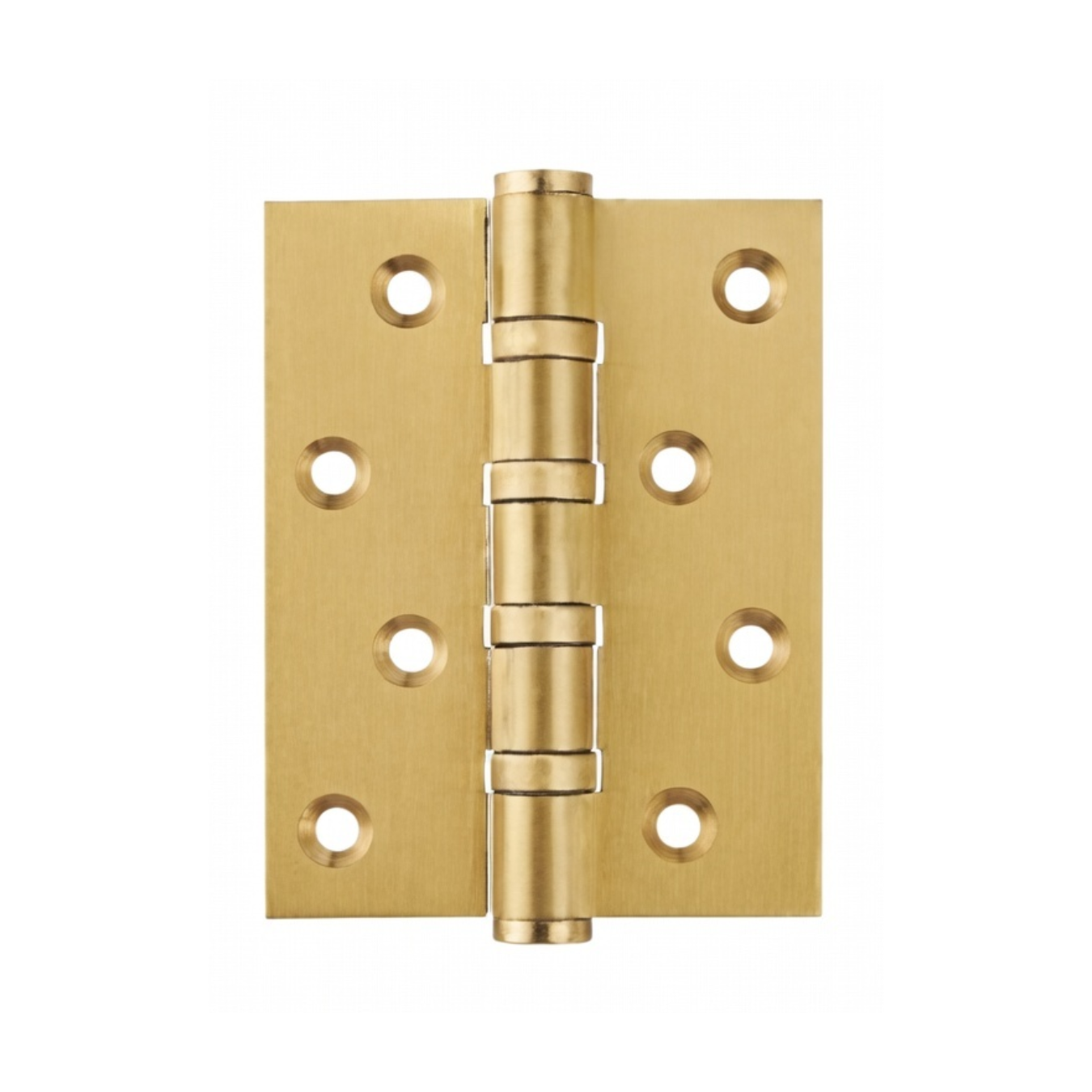 Stepped Brass Butt Hinge — 3.03" W