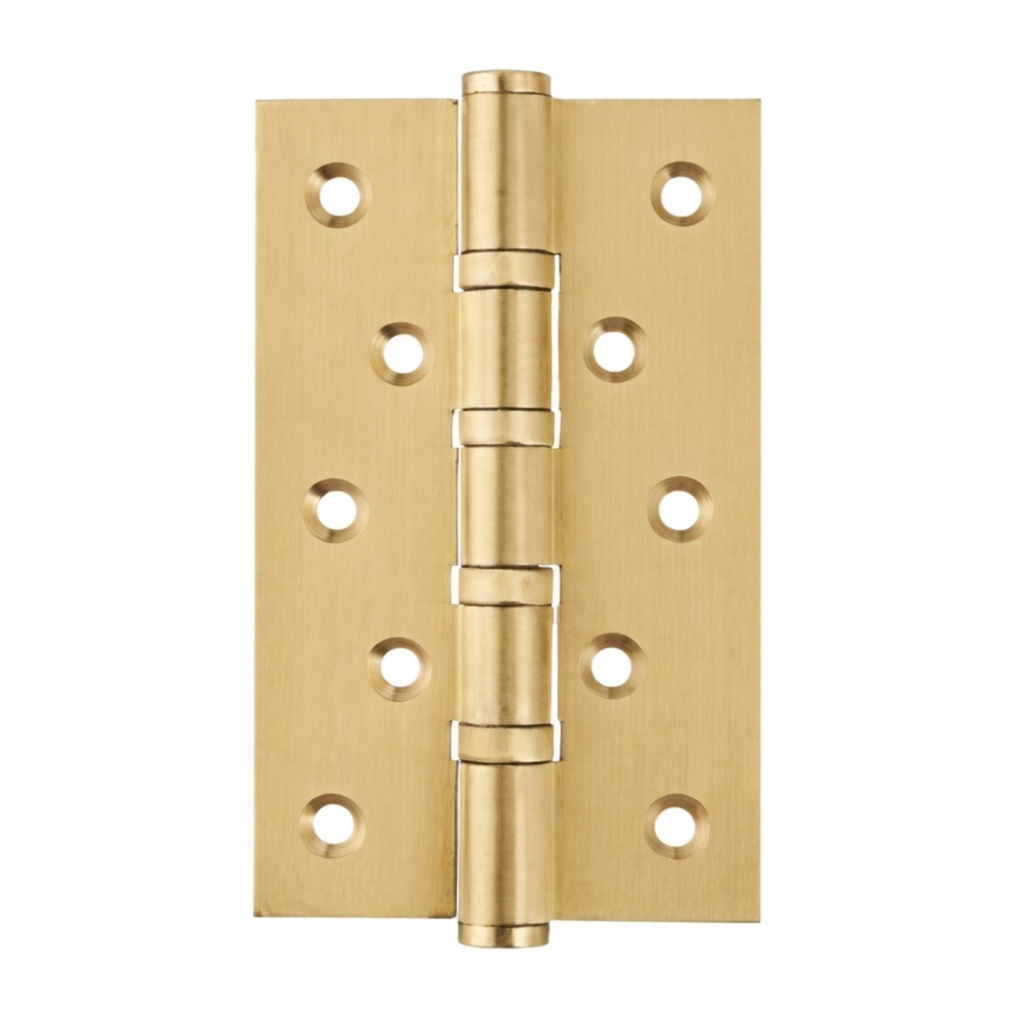 Stepped Brass Butt Hinge — 3.03" W