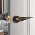 The Shoreditch — Smooth Solid Brass Handle Set
