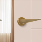 The Shoreditch — Smooth Solid Brass Handle Set