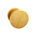 The Solmere door knob — Brushed Brass