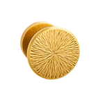 The Solmere door knob — Brushed Brass