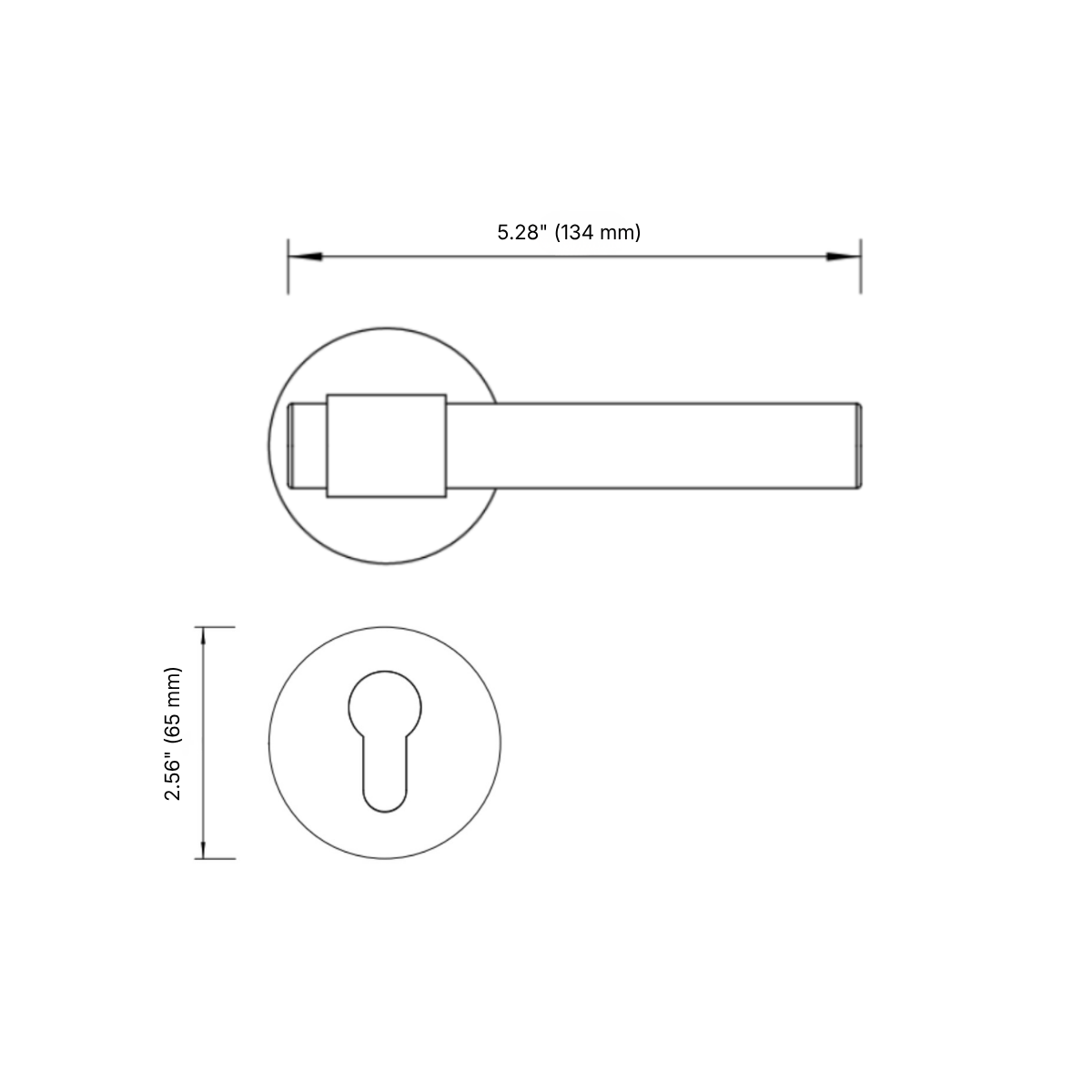 The Como — Marble Bar Handle