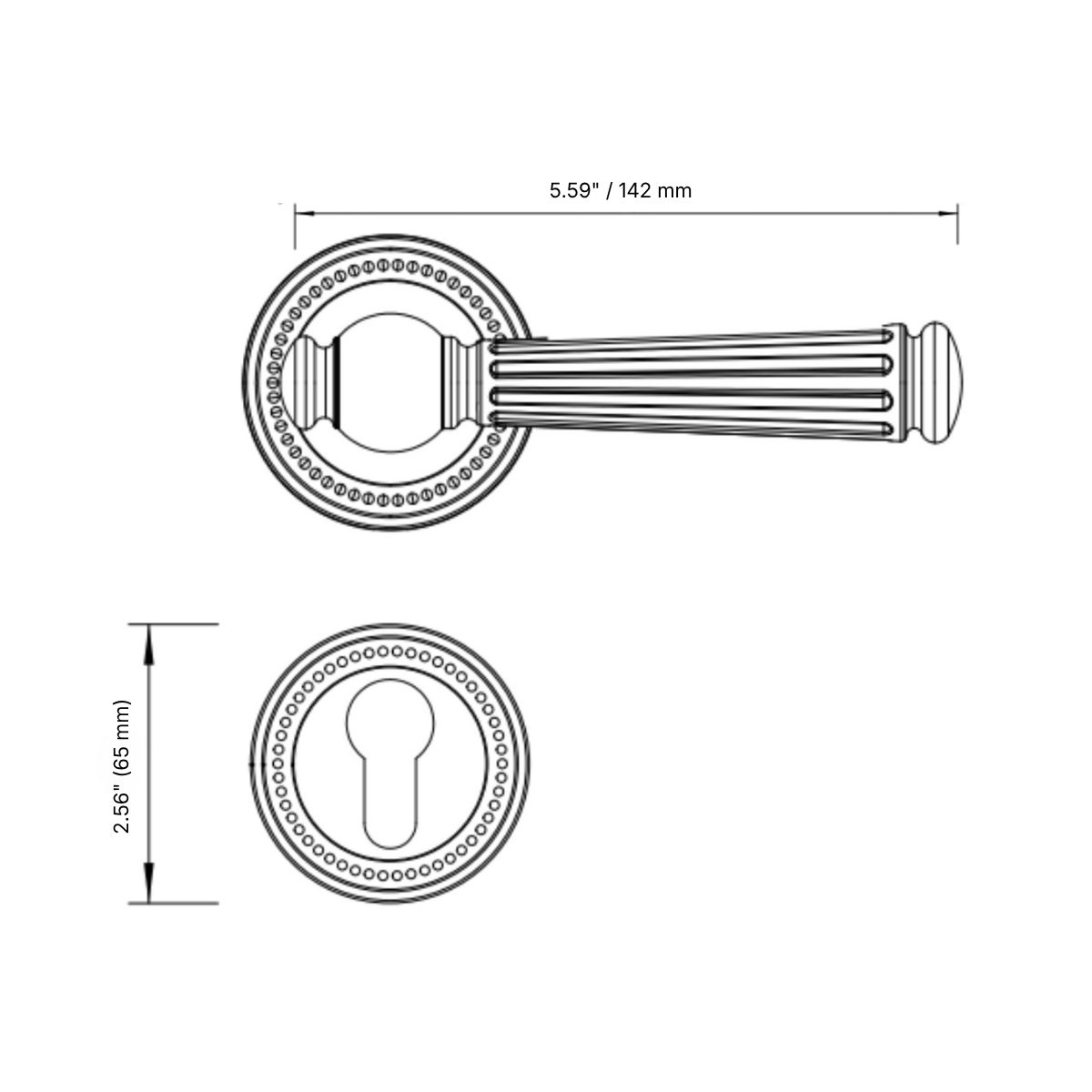 The Firenze — Fluted Handle